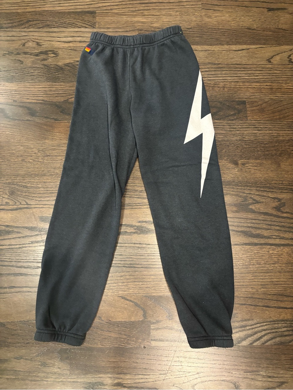 Aviator Nation kids lightning bolt sweatpants